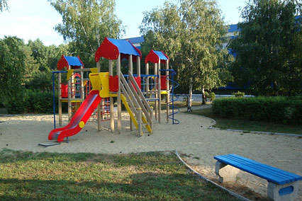 Санаторий Черноморская зорька Детская площадка