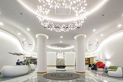 Гостиница Radisson Blu Paradise Resort and Spa Sochi,Холл