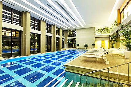 Гостиница Radisson Blu Paradise Resort and Spa Sochi,Бассйн