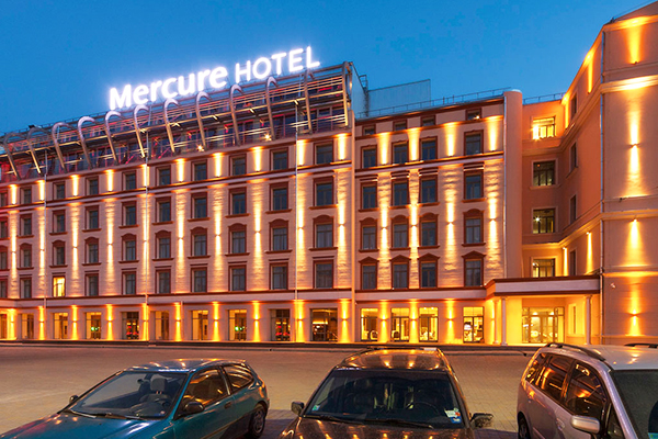 Отель Mercure Riga Centre,Фасад