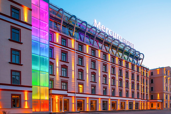 Отель Mercure Riga Centre,Фасад