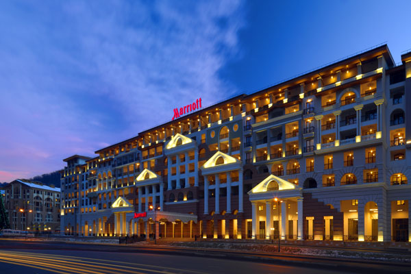 Отель Marriott Krasnaya Polyana (Сочи Марриотт Красная поляна),Внешний вид