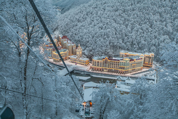 Отель Park Inn Radisson Роза Хутор,Внешний вид