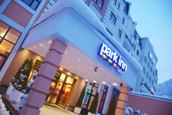 Отель Park Inn Radisson Роза Хутор,Внешний вид