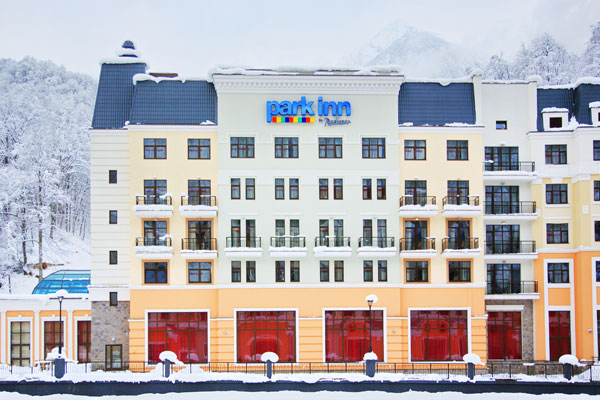 Отель Park Inn Radisson Роза Хутор,Внешний вид