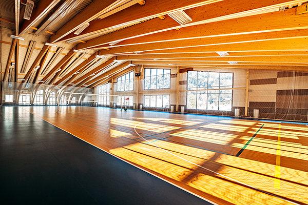Многофункциональный спортивный зал (волейбол, футбол, теннис, баскетбол, тренажеры)