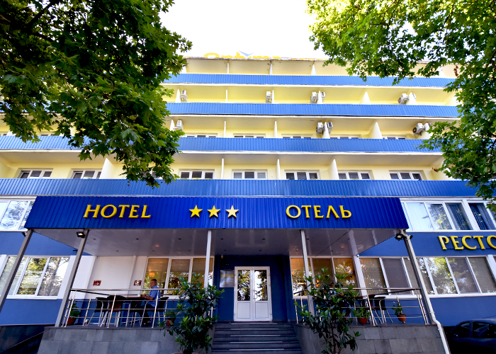 Гостиница Оптима Севастополь Фасад отеля