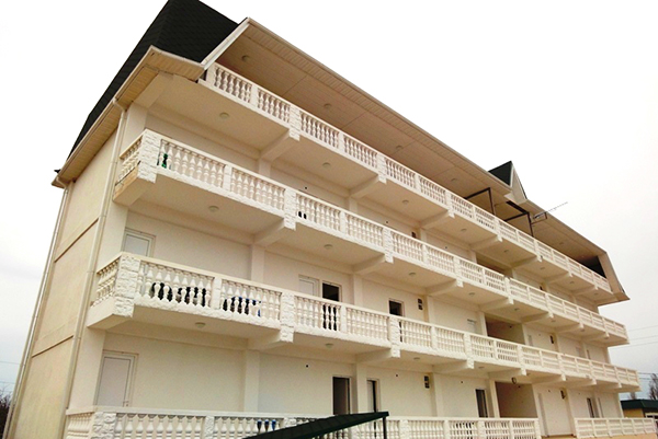 Отель Агава (быв. Белая Панама),Фасад