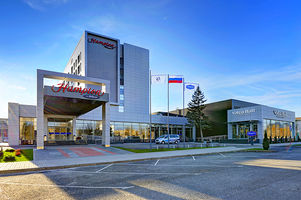 Гостиница Hampton by Hilton Volgograd Profsoyuznaya,Фасад