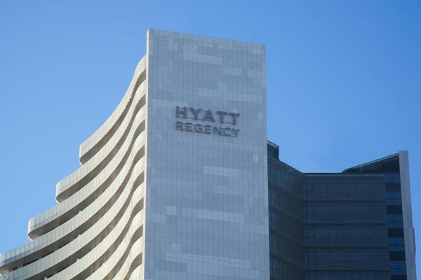 Гостиница Hyatt Regency Sochi (Хаятт Ридженси) ,Фасад отеля