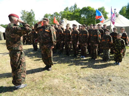 Детский лагерь отдыха Разведбат, детский военно-спортивный лагерь,