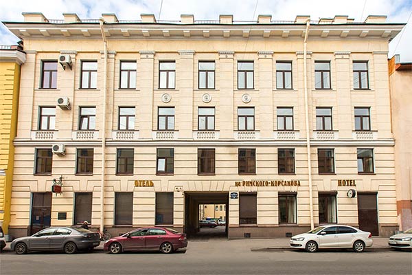 Отель Отель на Римского-Корсакова,Фасад