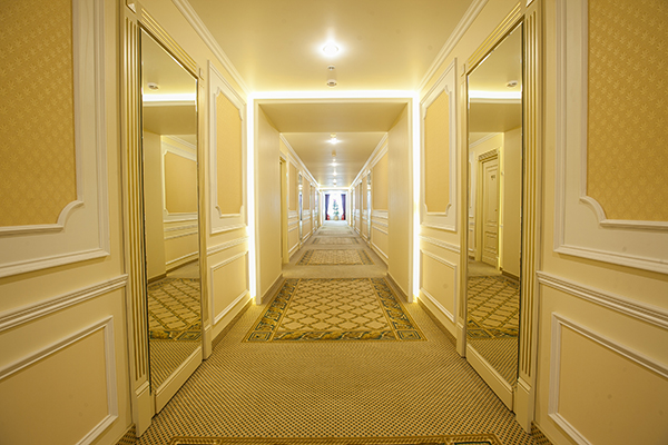 Гостевой коридор бизнес-этаж
