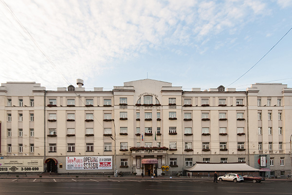 Отель Екатеринбург-Центральный,Фасад