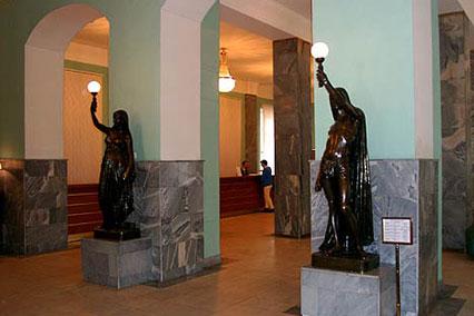 Гостиница Октябрьская ,Холл