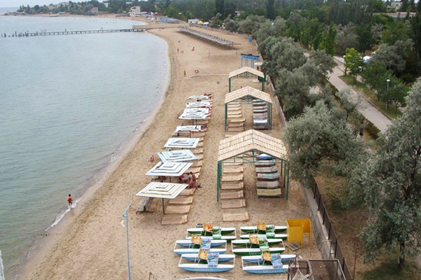 Детский лагерь отдыха  «Олимпия» спортивный детский лагерь Пляж