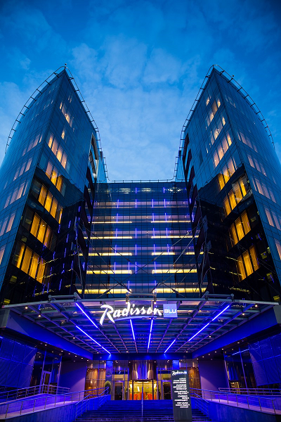 Гостиница Radisson Blu Шереметьево,Фасад