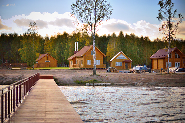 Загородный отель Лесное озеро,Территория