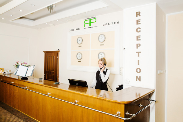 Гостиница Yarhotel Centre,Ресепшн