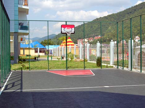 Пансионат Черноморье ,Спортивная площадка