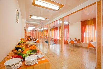 Отель Апельсин клубный отель Столовая