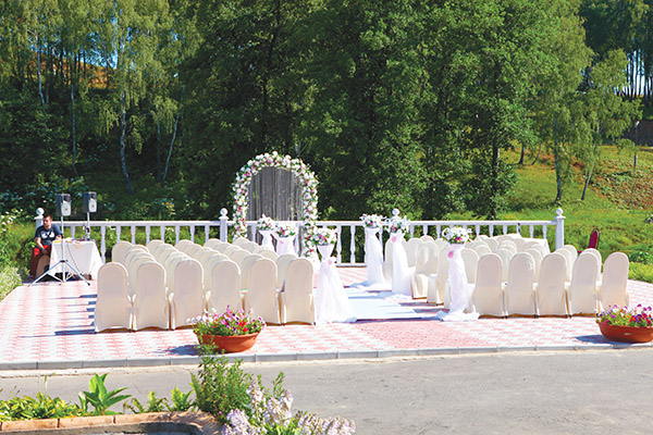 Площадка для свадебной церемонии