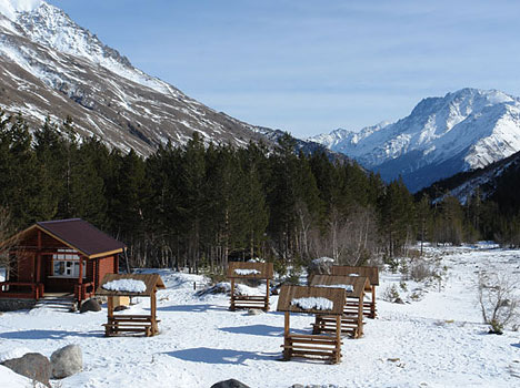 Гостиница Заповедная Сказка,Территория