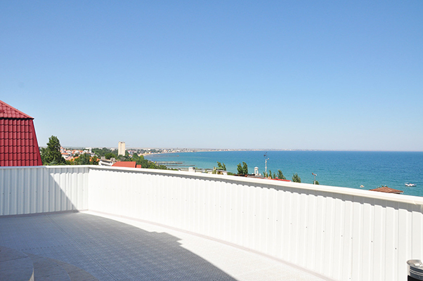 Отель Феодосия Вид на море со смотровой площадке на  этаже