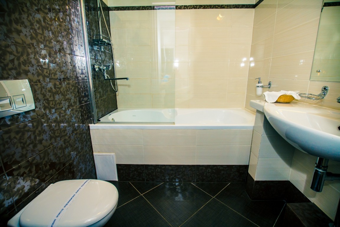 Гостиница Матисов Домик ванная комната стандартный номер
