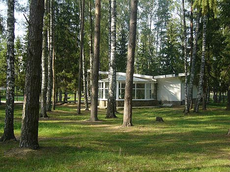 Санаторий Зеленый городок,Здание бювета