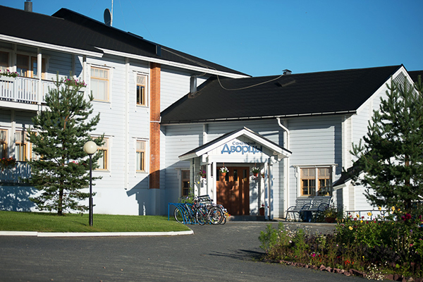 Санаторий Дворцы,Фасад