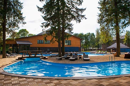 Отель Солнечный Park Hotel & Spa,Открытый бассейн