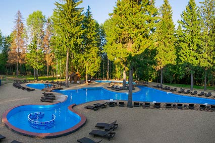 Отель Солнечный Park Hotel & Spa,Открытый бассейн