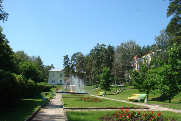 Санаторий Сосновая горка,Территория санатория