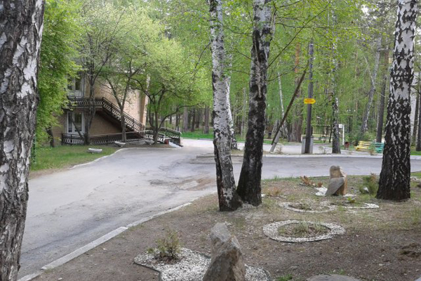 Санаторий Сосновая горка,Территория санатория