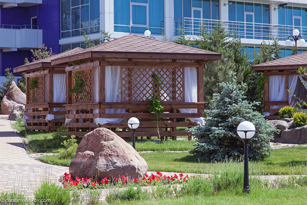 Гостиничный комплекс Аквамарин Резорт и СПА (Aquamarine Resort & SPA),Беседка для отдыха