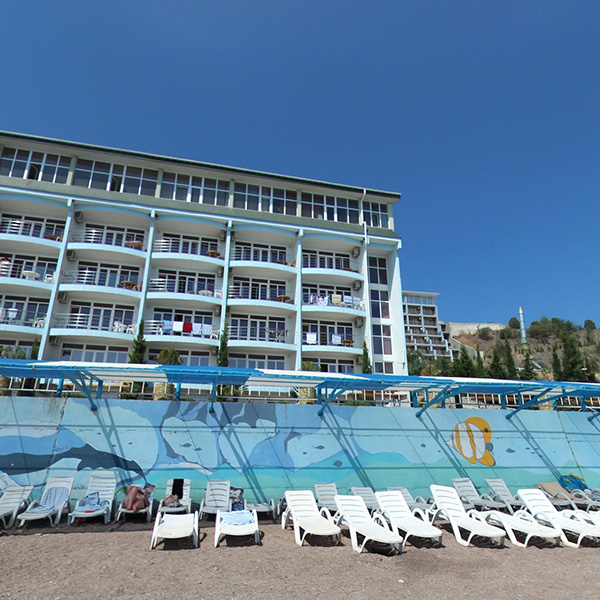 Отель Морской,Корпус 5 и пляж