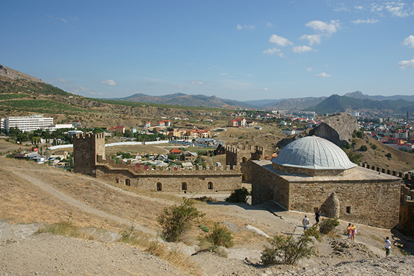 Вид на Судакскую крепость