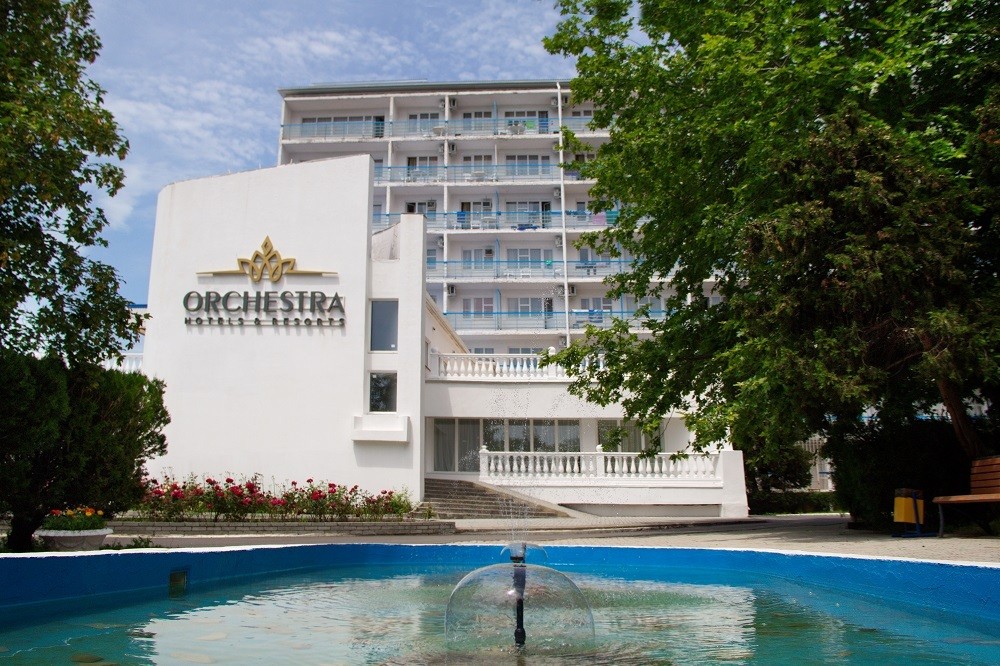 Отель Orchestra Horizont Gelendzhik Resort (Оркестра Горизонт (ех. Горизонт)) ,Внешний вид Главный корпус (корпус 1)