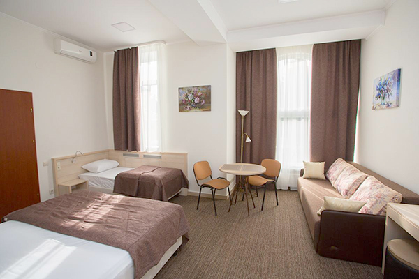 Гостиница Атриум Кинг Вэй (Atrium King Way),Апартаменты 2-местный Family Room