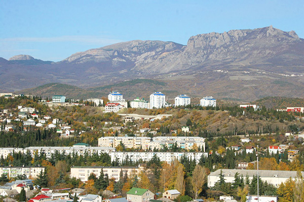 Гостиница Алушта (гостиница),Вид