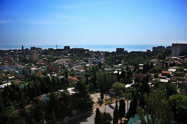 Гостиница Алушта (гостиница),Вид