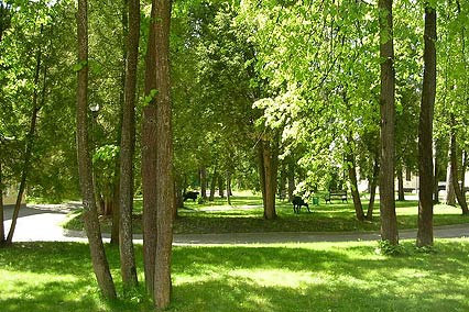 Санаторий Бэс Чагда,Территория