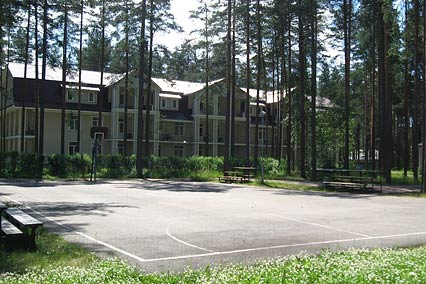 Гостиница Raivola,Открытые площадки