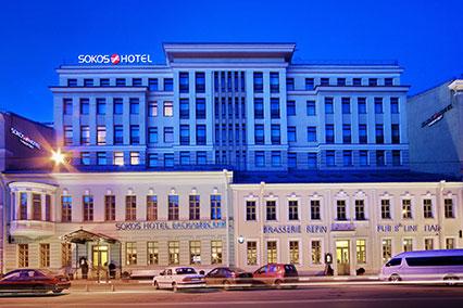 Гостиница Sokos Hotel Vasilievsky,Внешний вид