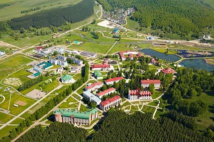 Санаторий Красноусольск,Общий план санатория