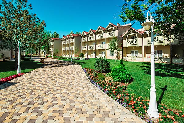 SPA-Отель Alean Family Resort & SPA Doville (Довиль),Территория